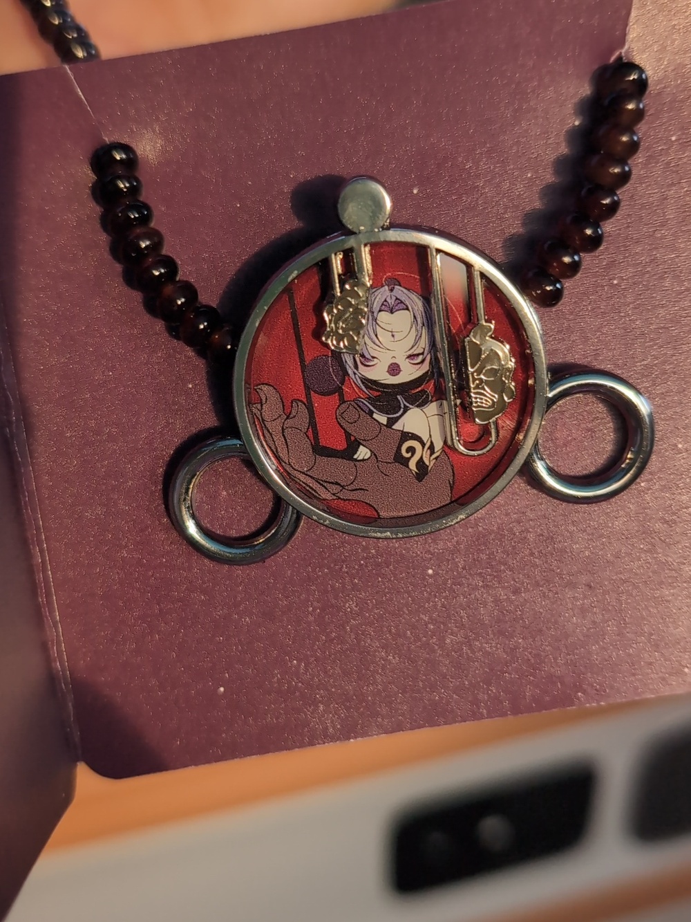 Skullpanda Collectors "Mirage" Beaded Phone Chain